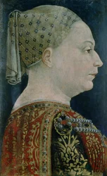Porträt von Maria Sforza